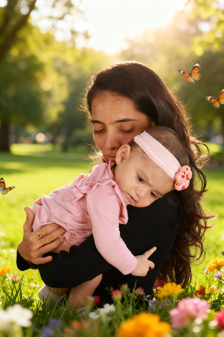 Mother And Child Photoshoot